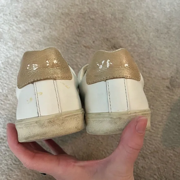 Veja gold Velcro sneakers - Picture 5 of 5